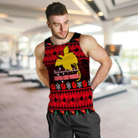 Papua New Guinea Christmas Men's Tank Top LT6 - Polynesian Pride