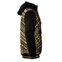 Samoa Hoodie Polynesian Portion Gold Version - Polynesian Pride