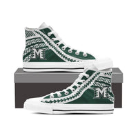 Hawaii - Molokai High - High Top Shoes - AH White - Polynesian Pride