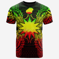 Nauru All T Shirt Nauru FLag Map Polynesian Tattoo Reggae Unisex Reggae - Polynesian Pride