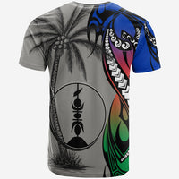 New Caledonia T Shirt Classical Coconut Tree - Polynesian Pride
