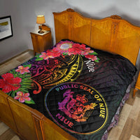 Niue Premium Quilt - Tropical Hippie Style - Polynesian Pride