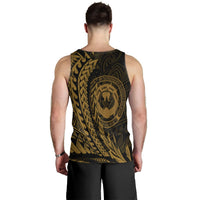 Northern Mariana Islands Men's Tank Top - Wings Style - Polynesian Pride