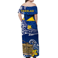 Tokelau Matching Dress and Hawaiian Shirt National Badge Polynesian Happy 74th Independence Anniversary LT14 - Polynesian Pride
