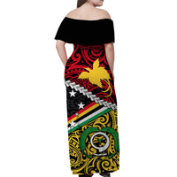 PNG Torba Day Matching Dress and Hawaiian Shirt Happy Day LT6 - Polynesian Pride