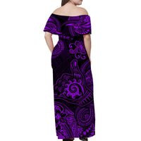 Hawaii Shaka Polynesian Matching Dress and Hawaiian Shirt Matching Couples Outfit Unique Style Purple LT8 - Polynesian Pride