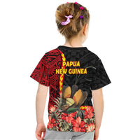Papua New Guinea T Shirt Unique Bird With Tropical Vintage Plant LT9 - Polynesian Pride