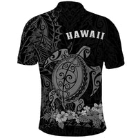 Hawaii Polynesian Polo Shirt Gray Sea Turtles Hawaiian LT13 - Polynesian Pride