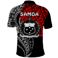 Siva Samoa Polo Shirt Samoan Dance Mix Red Polynesian LT13 - Polynesian Pride
