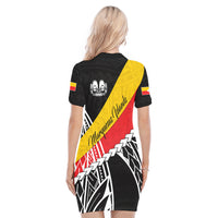 Marquesas Islands Polo Dress Style Life LT13 - Polynesian Pride