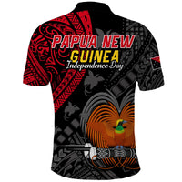 Papua New Guinea Polo Shirt Raggiana Birds Of Paradise Happy 47th Independence Day LT13 - Polynesian Pride