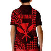 Hawaii Day Kakau Polo Shirt Proud To Be Hawaiian Red King Kamehameha and Kanaka Maoli LT13 - Polynesian Pride