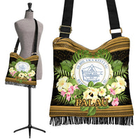 Palau Boho Handbag - Polynesian Gold Patterns Collection - Polynesian Pride