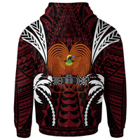 Papua New Guinea Zip up Hoodie Blood Runs Through My Veins Style Flag - Polynesian Pride