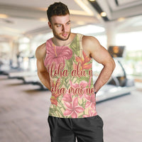 Hawaii Tropical Hibiscus Plumeria Tank Top - AH - Polynesian Pride