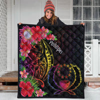 Pohnpei Premium Quilt - Tropical Hippie Style - Polynesian Pride