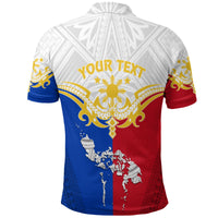 Custom Philippines Polo Shirt Tribal Mix Style LT7 - Polynesian Pride