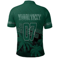Custom Hawaii Rainbow Warriors Polo Shirt Laau Pama LT7 - Polynesian Pride