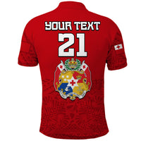 Custom Polynesian Pride Tonga Rugby Tongan Kupesi Ngatu Design Polo Shirt LT9 - Polynesian Pride