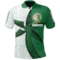 Custom Liahona Tonga Polo Shirt Polynesian Coconut Tree Style - Polynesian Pride