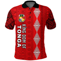 Kingdom of Tonga Polo Shirt 2021 Tonga National Day LT13 Unisex Red - Polynesian Pride