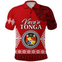 Custom Vavau Tonga Polo Shirt Tongan Ngatu LT13 - Polynesian Pride