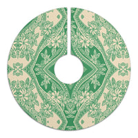 Polynesian Plumeria Mix Green Tree Skirt - Polynesian Pride