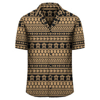 Polynesian Tattoo Tribal Gold Hawaiian Shirt - Polynesian Pride