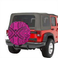 Polynesian Tradition Pink Hawaii Spare Tire Cover - Polynesian Pride