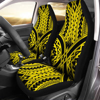 Polynesian Tradition Yellow Car Seat Cover - Polynesian Pride