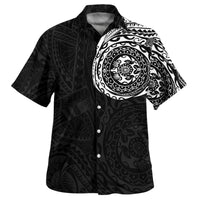 Polynesian Hawaiian Shirt - Polynesian Tattoo Style Version 2 White White - Polynesian Pride