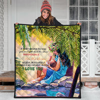 Hawaii Mother And Daughter Premium Quilt - AH - Polynesian Pride
