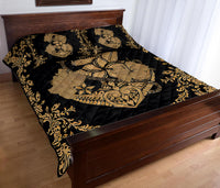 Hawaii Anchor Hibiscus Flower Vintage Quilt Bed Set - AH - Gold RLT14 - Polynesian Pride