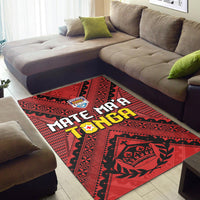 Tonga Rugby MMT Area Rug Ngatu Mate Maa Tonga Simple LT13 - Polynesian Pride