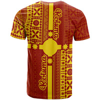 Rotuma T Shirt Juju Rotuma Flag Style - Polynesian Pride