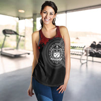 Samoa Polynesian Women's Racerback Tank - Polynesian Chain Style - Polynesian Pride