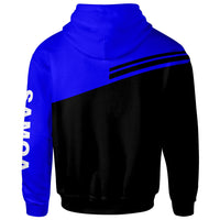 Samoa Hoodie Its In My DNA Double Blue - Polynesian Pride