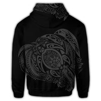 Simple Zip Hoodie Gray - Polynesian Pride