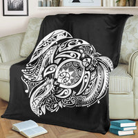 Simple Premium Blankets White AH - Polynesian Pride