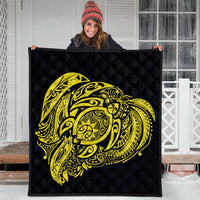 Simple Premium Quilts Yellow AH - Polynesian Pride