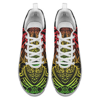 Hawaii Hibiscus Polynesian Sneakers - Colorful Style - AH - Polynesian Pride