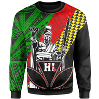 Hawaii Kanaka Maoli Cover Kakau Polynesian King Sweatshirt - Polynesian Pride