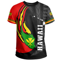 Hawaii Polynesian Kanaka Map T Shirt Ball Style Ver 2.0 - Polynesian Pride