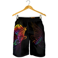 Tahiti Men's Shorts - Butterfly Polynesian Style - Polynesian Pride