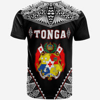 Tonga T Shirt Tongan Kupesi Pattern LT13 - Polynesian Pride