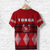 Tonga T Shirt Tongan Pattern LT13 - Polynesian Pride