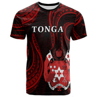 Tonga Pattern T Shirt Always Proud LT13 Unisex Red - Polynesian Pride