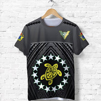 The Kukis T Shirt Cook Islands Rugby Black LT13 Unisex Black - Polynesian Pride