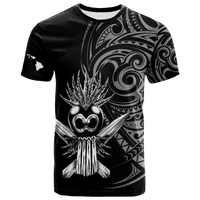 Custom Hawaii Ikaika Warrior T Shirt LT2 - Polynesian Pride