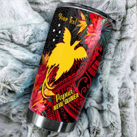 (Custom Personalised) Papua New Guinea Tumbler Bird of Paradise Ver.02 LT13 - Polynesian Pride